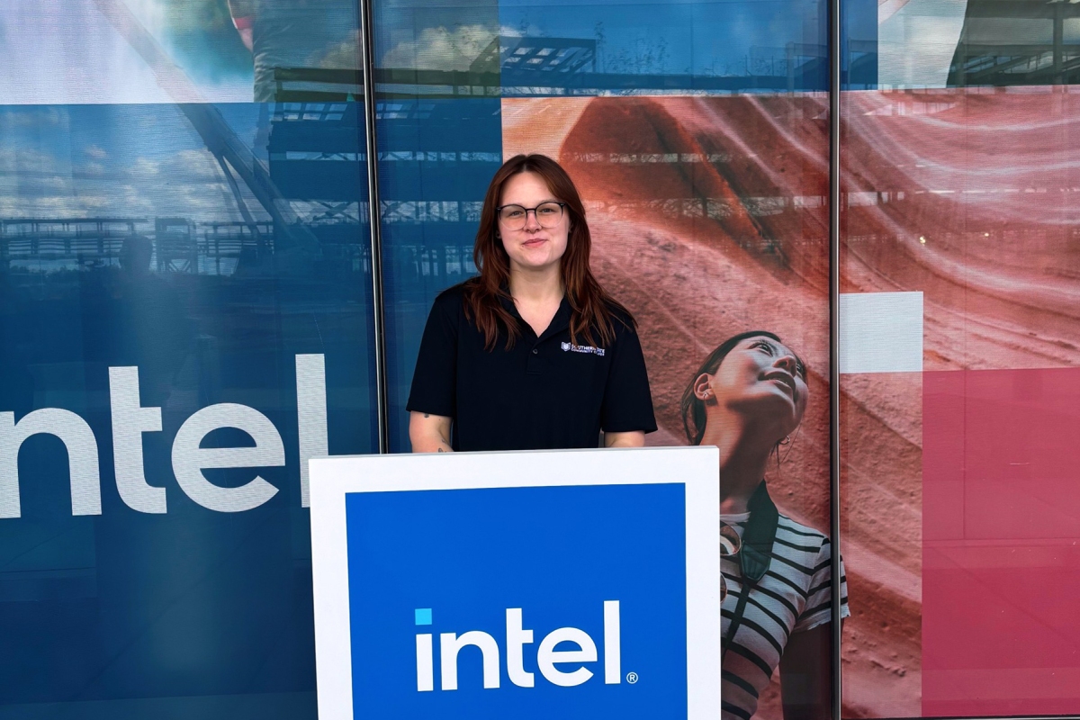 Southern State student travels to Arizona to tour Intel Facility